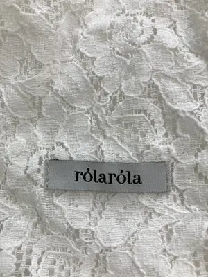 rolarola/バックパック/リュック/バッグ/ホワイト/FREE