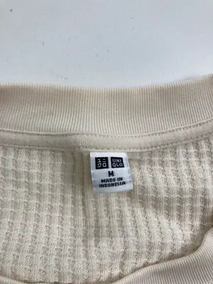 UNIQLO/ユニクロ/Tシャツ/カットソー/トップス/ベージュ/M