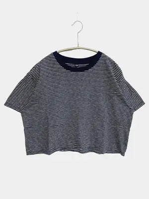 UNIQLO/ユニクロ/Tシャツ/カットソー/トップス/ネイビー/L