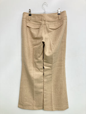 Belle Maison/ベルメゾン/スラックス/パンツ/ベージュ/ウエスト70　ヒップ95　また下丈74