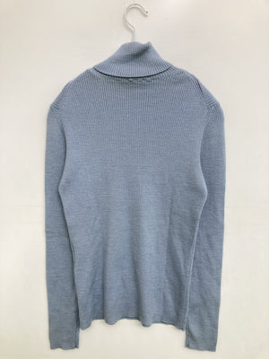 LES HALLES/ニット/セーター/トップス/スカイブルー