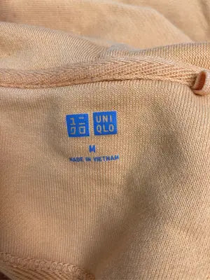 UNIQLO/ユニクロ/パーカー/トップス/イエロー/M