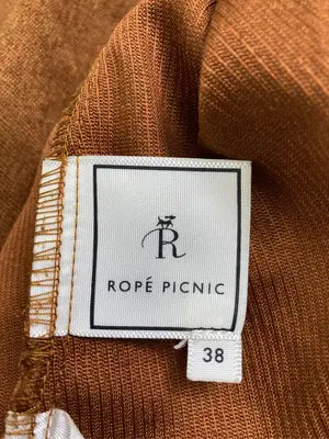 ROPE PICNIC/ロペピクニック/シャツワンピース/ワンピース/ドレス/ブラウン/38