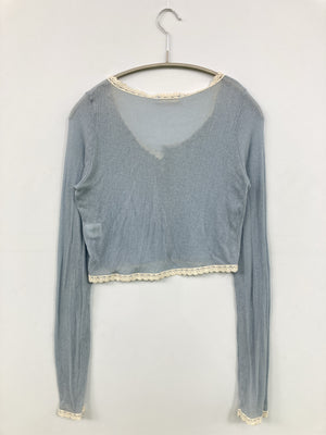 LIVE FOREVER/カーディガン/ボレロ/トップス/グレー