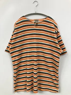 PAZDHOMME/Tシャツ/カットソー/トップス/オレンジ/LARGE
