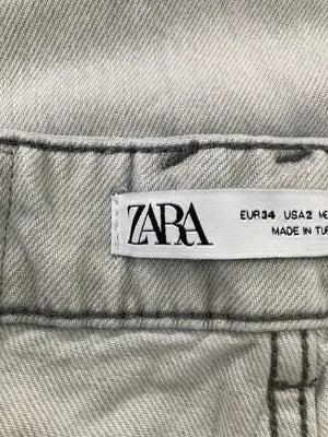 ZARA/ザラ/デニムパンツ/パンツ/グレー/EUR 34