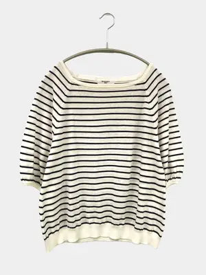 NATURAL BEAUTY BASIC/ナチュラルビューティーベーシック/ニット/セーター/トップス/アイボリー/M