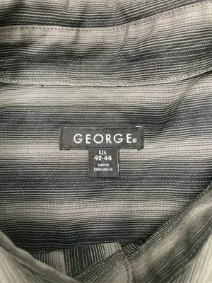GEORGE/ジョージ/シャツ/ブラウス/トップス/グレー/L
