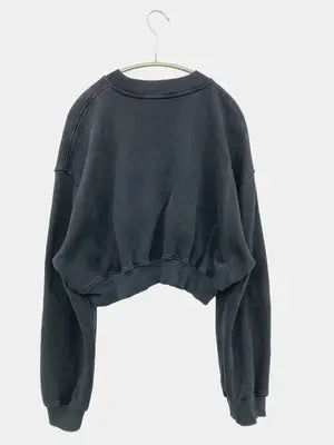 ZARA/ザラ/スウェット/トップス/ブラック/USA S