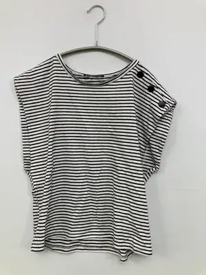 ZARA/ザラ/ノースリーブ/トップス/ホワイト/EUR S/USA S/MEX 26