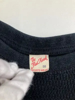 The Flat Head/フラットヘッド/Tシャツ/カットソー/トップス/ブラック/38