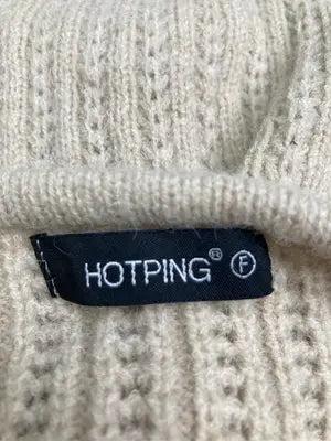 HOTPING/ホットピング/ニット/セーター/トップス/ベージュ/F