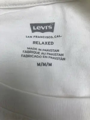 Levis/リーバイス/Tシャツ/カットソー/トップス/ホワイト/M