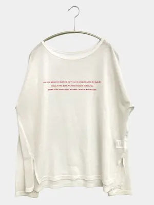 LAKOLE/ラコレ/Tシャツ/カットソー/トップス/ホワイト/F