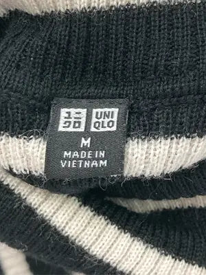 UNIQLO/ユニクロ/ニット/セーター/トップス/ブラック/M