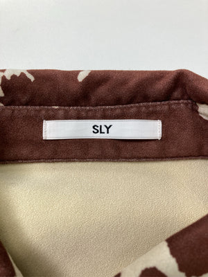 SLY/スライ/シャツ/ブラウス/トップス/ブラウン/FREE