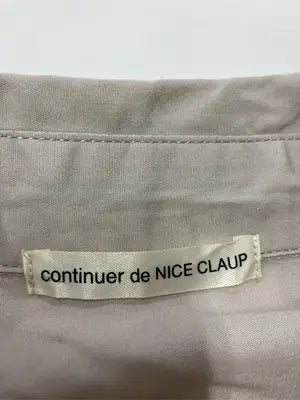 continuer de NICE CLAUP/コンティニューデナイスクラップ/シャツ/ブラウス/トップス/ベージュ