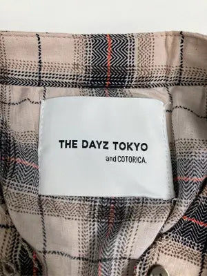 The Dayz tokyo/ザデイズトウキョウ/シャツワンピース/ワンピース/ドレス/ベージュ/S