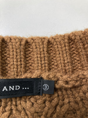 niko and .../ニコアンド/ニット/セーター/トップス/ブラウン/3