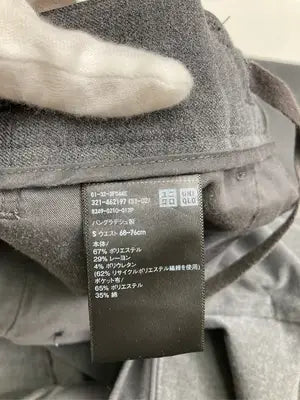 UNIQLO/ユニクロ/スラックス/パンツ/グレー/S