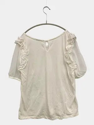 continuer de NICE CLAUP/コンティニューデナイスクラップ/Tシャツ/カットソー/トップス/ホワイト
