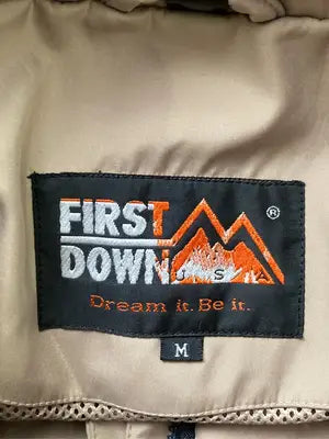 FIRST DOWN/ファーストダウン/マウンテンパーカー/ジャケット/アウター/ベージュ/M