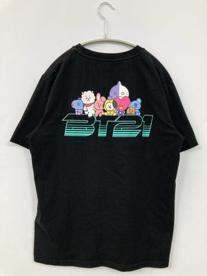 STKR/Tシャツ/カットソー/トップス/ブラック/M