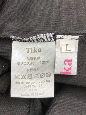 Tika/ワンピース/ワンピース/ドレス/ブラック/L