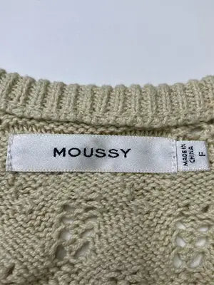 MOUSSY/マウジー/タンクトップ/トップス/ベージュ/F