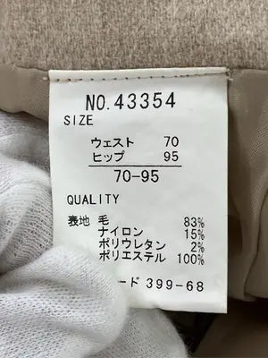 スカート/スカート/ベージュ/70-95