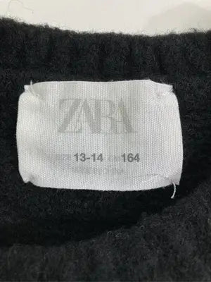 ZARA/ザラ/ニット/セーター/トップス/ブラック/SIZE13-14　cm164