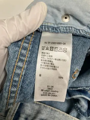adapt retailing/デニムパンツ/パンツ/ブルー/M