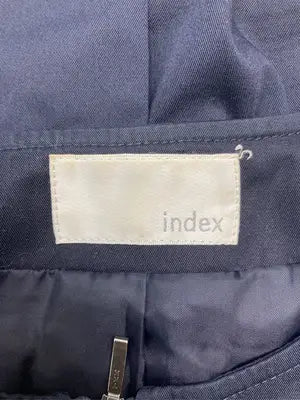 index/インデックス/ノーカラーコート/ジャケット/アウター/ネイビー/M