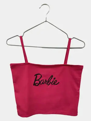 Barbie/バービー/キャミソール/トップス/ピンク/XL
