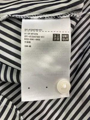UNIQLO/ユニクロ/シャツワンピース/ワンピース/ドレス/ブラック/L