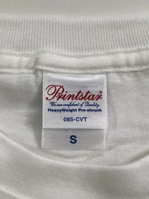 Printstar/プリントスター/Tシャツ/カットソー/トップス/ホワイト/S