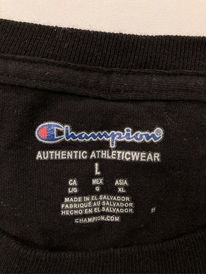 Champion/チャンピオン/Tシャツ/カットソー/トップス/ブラック/L