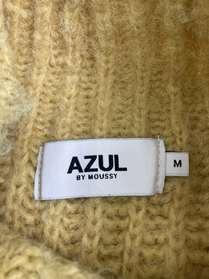 AZUL/アズール/ニット/セーター/トップス/イエロー/M