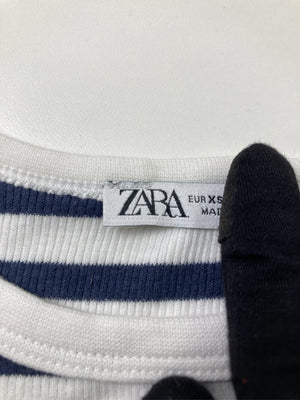 ZARA/ザラ/Tシャツ/カットソー/トップス/ホワイト/XS