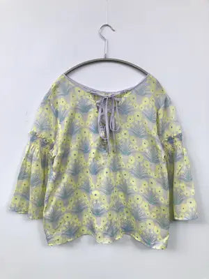 w closet/ダブルクローゼット/シャツ/ブラウス/トップス/イエロー/F