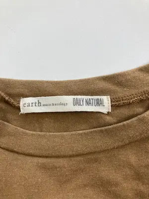earth music&ecology/アースミュージックアンドエコロジー/Tシャツ/カットソー/トップス/ブラック/F