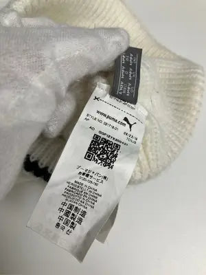 PUMA/プーマ/ニットキャップ/ビーニー/帽子/ホワイト