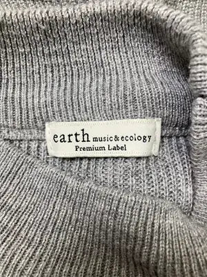 earth/アース/ニット/セーター/トップス/グレー/F
