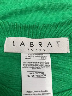 LABRAT/Tシャツ/カットソー/トップス/グリーン/L