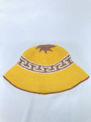 Amina/アミナ/バケットハット/帽子/イエロー