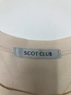 SCOT CLUB/Tシャツ/カットソー/トップス/ベージュ