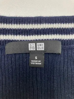 UNIQLO/ユニクロ/ニット/セーター/トップス/ネイビー/S