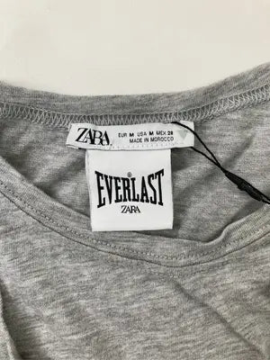 ZARA/ザラ/Tシャツ/カットソー/トップス/グレー/EUR M/USA M/ MEX 28