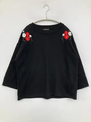 FORTUNE COOKIES/フォーチュンクッキーズ/Tシャツ/カットソー/トップス/ブラック/M  バスト79～87  身長154～162