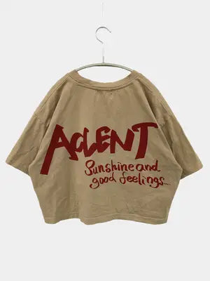 ACLENT/アクレント/Tシャツ/カットソー/トップス/ベージュ/F